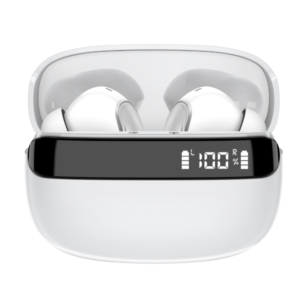 DoSmarter Wireless Earbuds Bluetooth 5.3 in Ear Light-Weight Headphones Built-in Microphone, IPX5 Waterproof, Immersive Premium Sound Long Distance Connection Headset with Charging Case